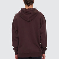 Thrills - Thrills Military Slouch Pull On Hoodie in Java