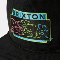 Brixton - Neon Pack MP Snapback Cap in Black/Neon