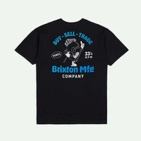 Brixton - Rhythmic S/S Tee in Black