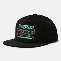 Brixton - Neon Pack MP Snapback Cap in Black/Neon