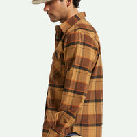 Brixton - Messer Packable Fedora in Timerwolf/Light Brown