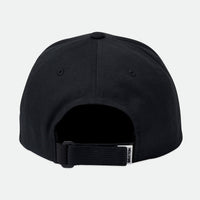 Brixton - Alpha Square MP Snapback Cap in Black