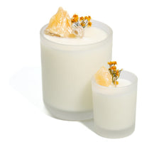 SEVENTEEN70/BOTANICALS - GOLDEN WATTLE + ORANGE CALCITE CANDLE
