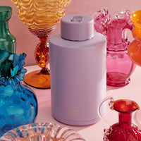 Frank Green - 2 Litre Stainless Steel Ceramic Reusable Bottle in Lilac Haze