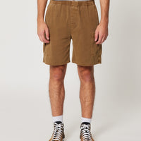 ROLLAS - Tradie Cargo Short in Bronze