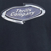 Thrills - Throttle Slouch Pull On Hoodie in Twilight Black