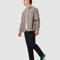 ROLLAS - Trailer Chunky Cord Shirt on Grey