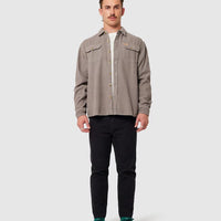 ROLLAS - Trailer Chunky Cord Shirt on Grey