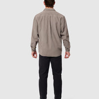 ROLLAS - Trailer Chunky Cord Shirt on Grey