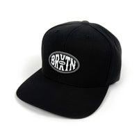 Brixton - Largo MP Snapback Cap in Black