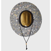 THE MAD HUEYS - IT'S LIT STRAW SUN HAT in NATURAL