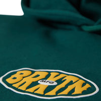 Brixton - Largo Hoodie in Deep Emerald