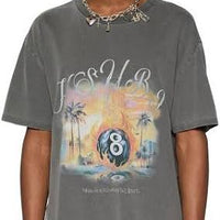 Ksubi - World Order Biggie SS Tee in Charcoal