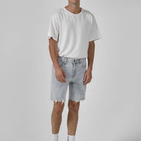 Thrills - Destroyed Bones Denim Short in Faded Generation Blue