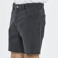 Thrills - Mandude Denim Short in Aged Black