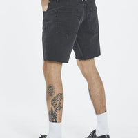 Thrills - Mandude Denim Short in Aged Black