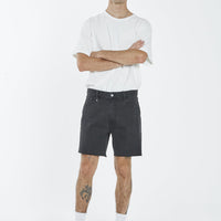 Thrills - Mandude Denim Short in Aged Black