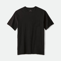 Brixton - Basic S/S Pocket Tee in Black