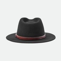 Brixton - Messer Packable Fedora in Black