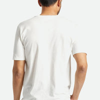 Brixton - Basic S/S Pocket Tee in White