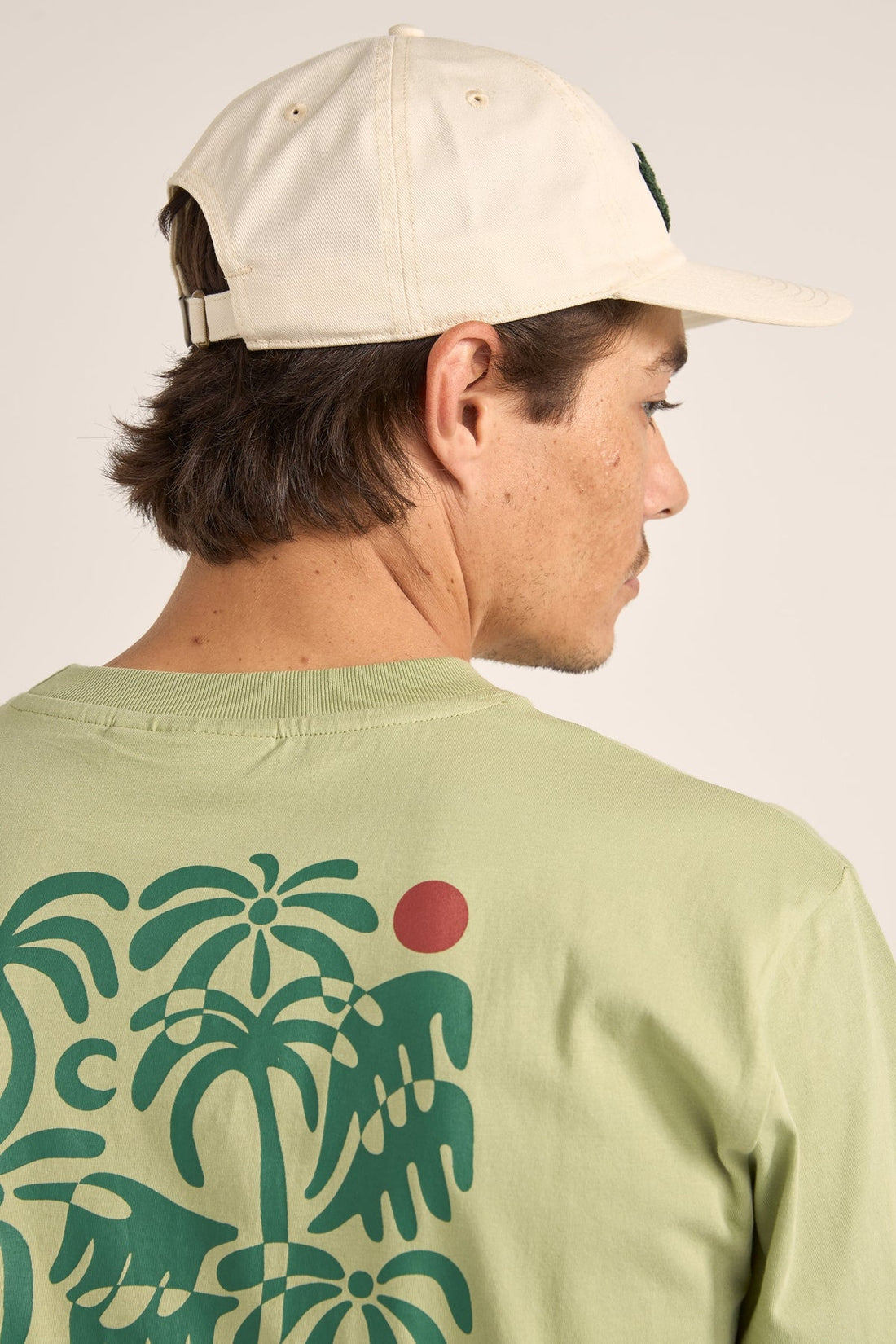 RHYTHM - Arch Sports Cap in Bone