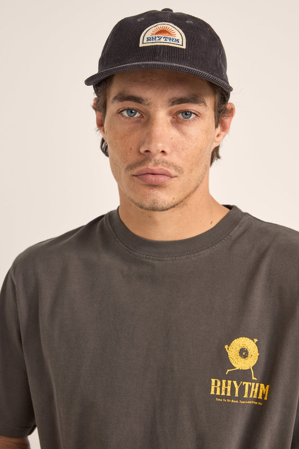 RHYTHM - Awake Cord Cap in Charcoal