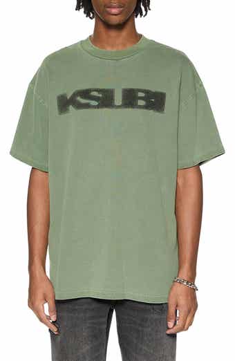 Ksubi - World Order Ekcess SS Tee in Hash Green