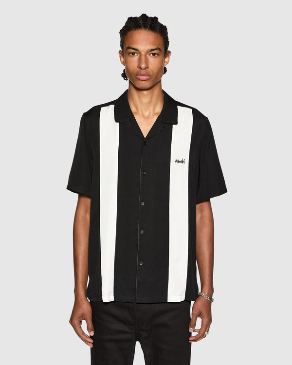 Ksubi - Skull Alley Downtown SS Shirt in Black