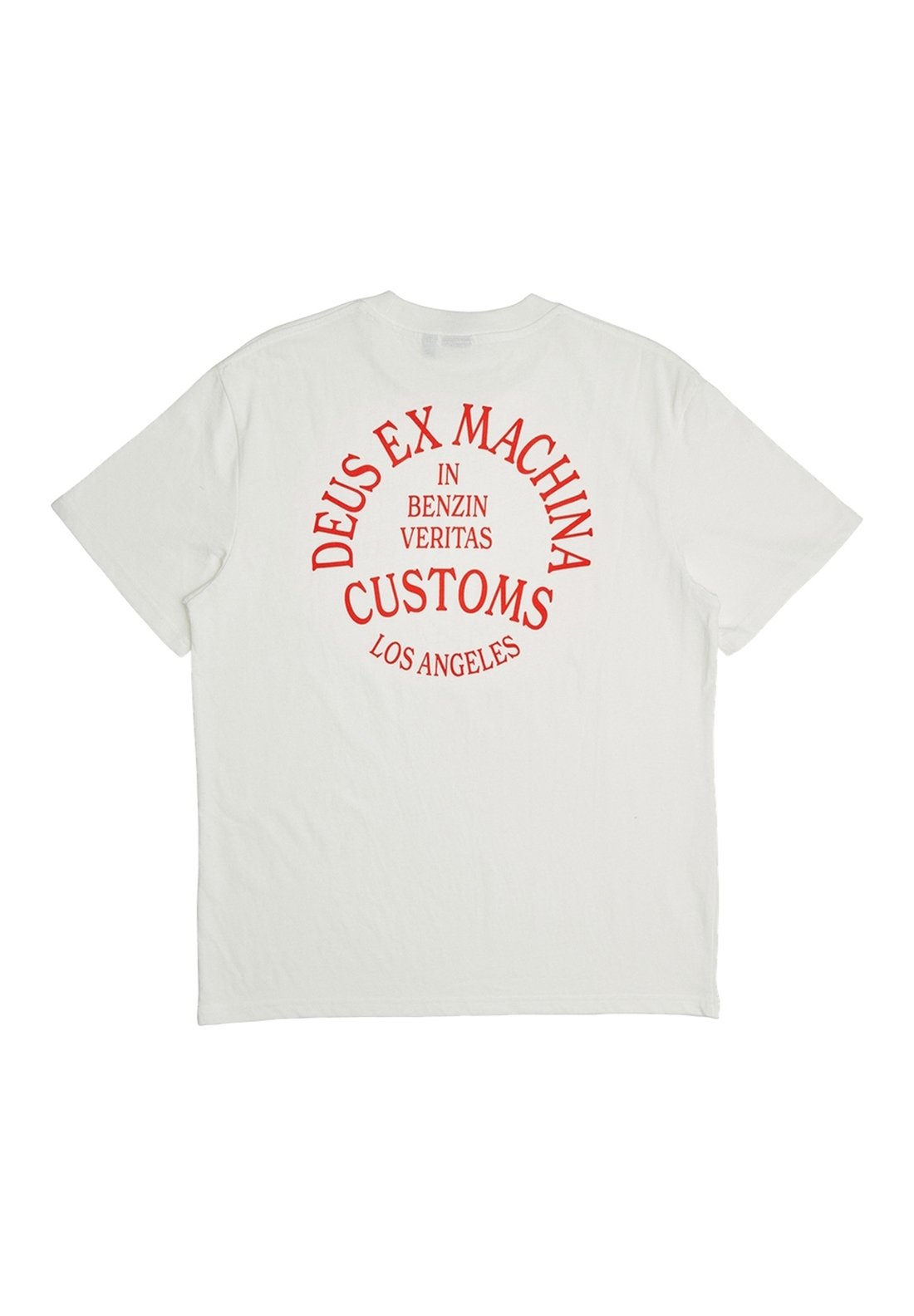 DEUS - Crossroad Tee in Vintage White