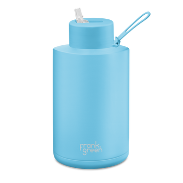 Frank Green - 68oz Stainless Steel Ceramic Reusable Bottle in Sky Blue