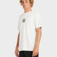 RVCA - New Stack SS T-Shirt in Antique White