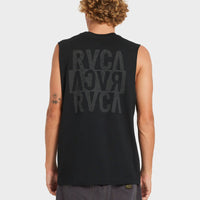 RVCA - Staxed Muscle SS T-Shirt in Black