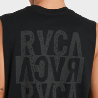 RVCA - Staxed Muscle SS T-Shirt in Black