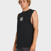 RVCA - Staxed Muscle SS T-Shirt in Black