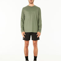 P.E NATION - Adrenalin Long Sleeve Tee in Khaki