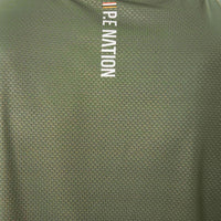 P.E NATION - Adrenalin Long Sleeve Tee in Khaki