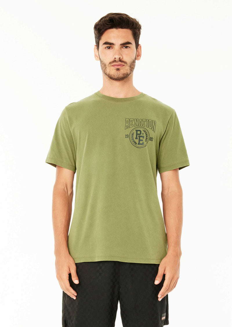 P.E NATION - Ace High Tee in Olive