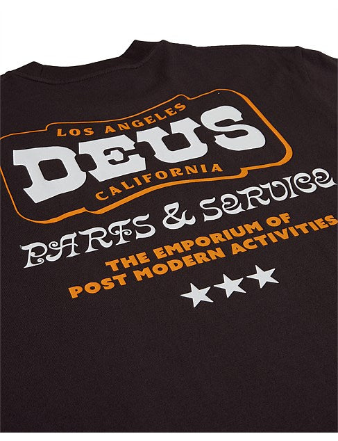 DEUS - Buckle Up Tee in Choc Brown