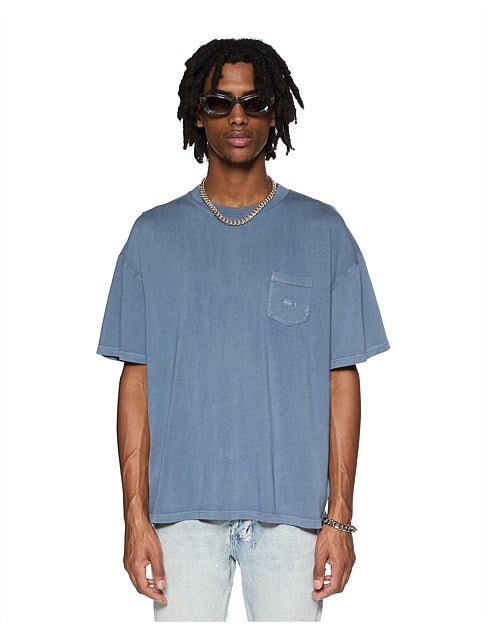 Ksubi - Est Pocket Tee in Deep End