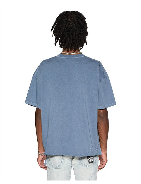 Ksubi - Est Pocket Tee in Deep End