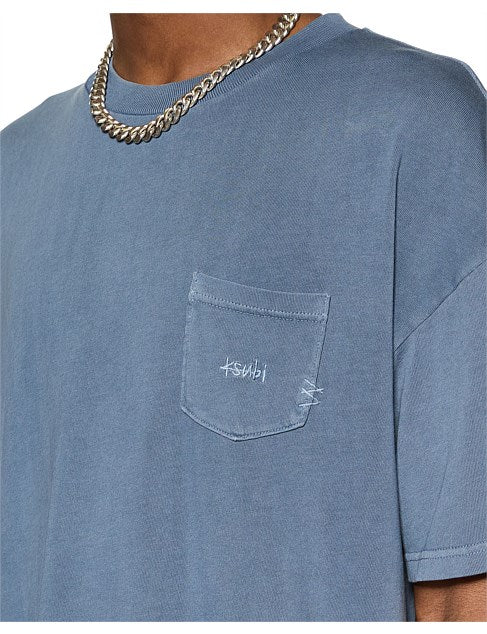 Ksubi - Est Pocket Tee in Deep End