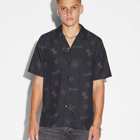 Ksubi - Kash Box Resort SS Shirt in Coal