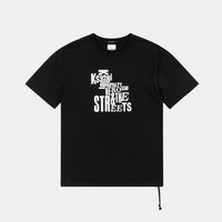 Ksubi - Graff Kash SS Tee Jet Black in Black