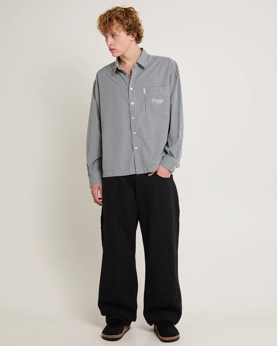 ROLLAS - Big Boss Canvas Jean in Washed Black