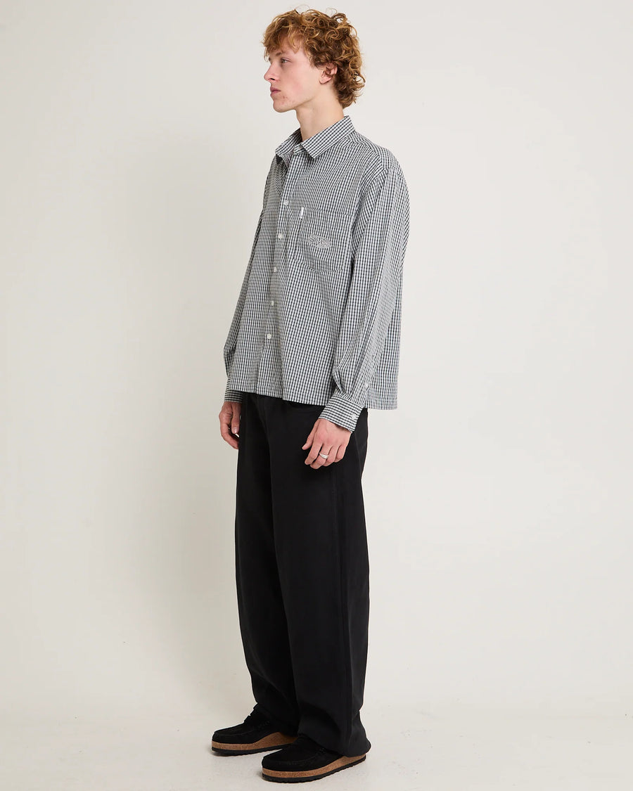 ROLLAS - Big Boss Canvas Jean in Washed Black