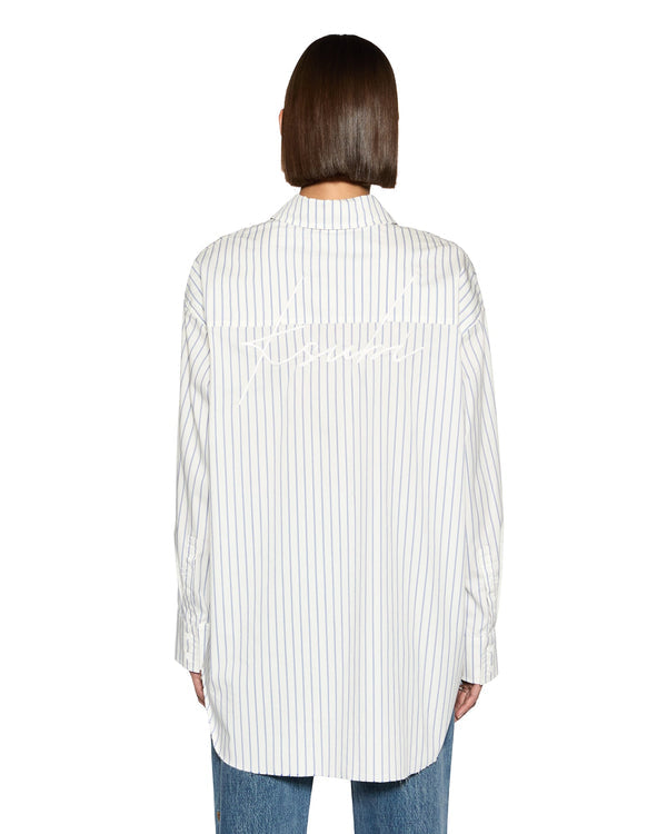 KSUBI - Oversized Shirt in Blue Stripe