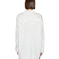 KSUBI - Oversized Shirt in Blue Stripe