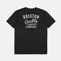 Brixton - Hubal Short Sleeve Tee in Black