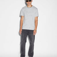 Ksubi - Not Caring Kash Ss Tee in Grey Marle