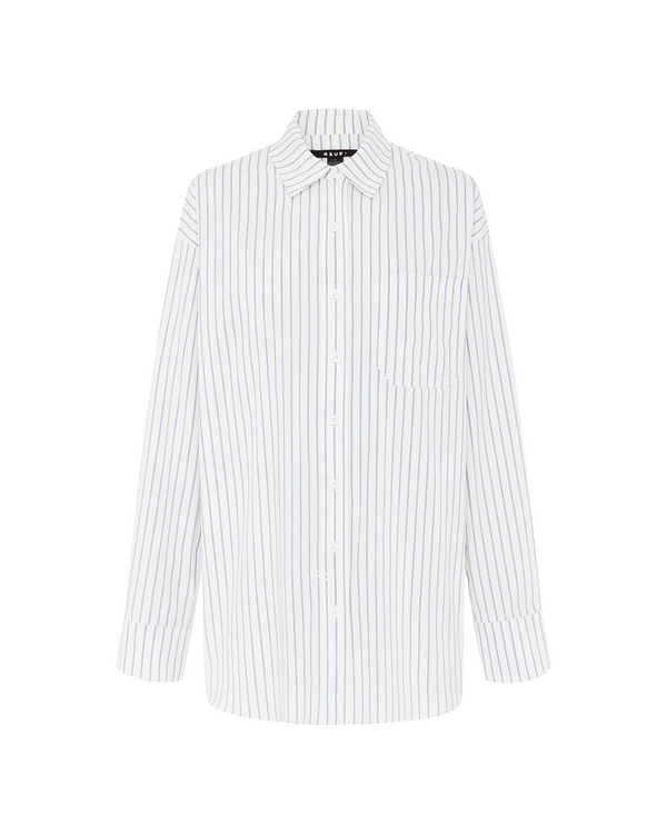 KSUBI - Oversized Shirt in Blue Stripe